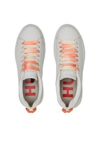 Hugo Sneakersy Blake 50498661 10249945 01 Biały. Kolor: biały. Materiał: skóra