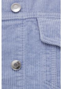 only - Only kurtka sztruksowa przejściowa oversize. Kolor: niebieski. Materiał: sztruks #6