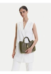 Furla Torebka Goccia S WB01789 BX3353 KH 2810S Zielony. Kolor: zielony. Materiał: skórzane