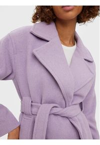 Vero Moda Płaszcz przejściowy Edna 10267445 Fioletowy Regular Fit. Kolor: fioletowy. Materiał: syntetyk