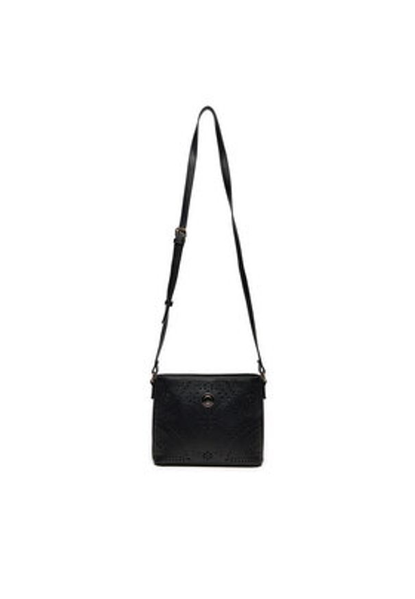 Monnari Torebka TORIMP0-24W-BAG2160-K0 Czarny. Kolor: czarny. Materiał: skórzane