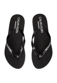 Calvin Klein Swimwear Japonki FF Sandals KW0KW01032 Czarny. Kolor: czarny #5