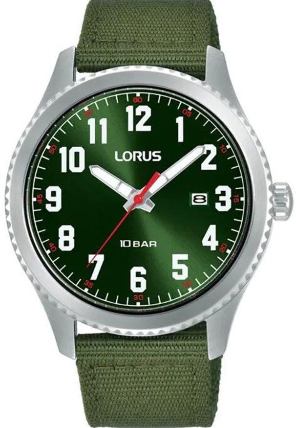 Zegarek męski Lorus RH997RX9 zielony. Kolor: zielony