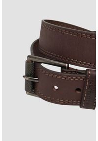 Aeronautica Militare - AERONAUTICA MILITARE Brązowy męski skórzany pasek, Rozmiar 105. Kolor: brązowy. Materiał: skóra. Styl: elegancki, klasyczny, casual #4