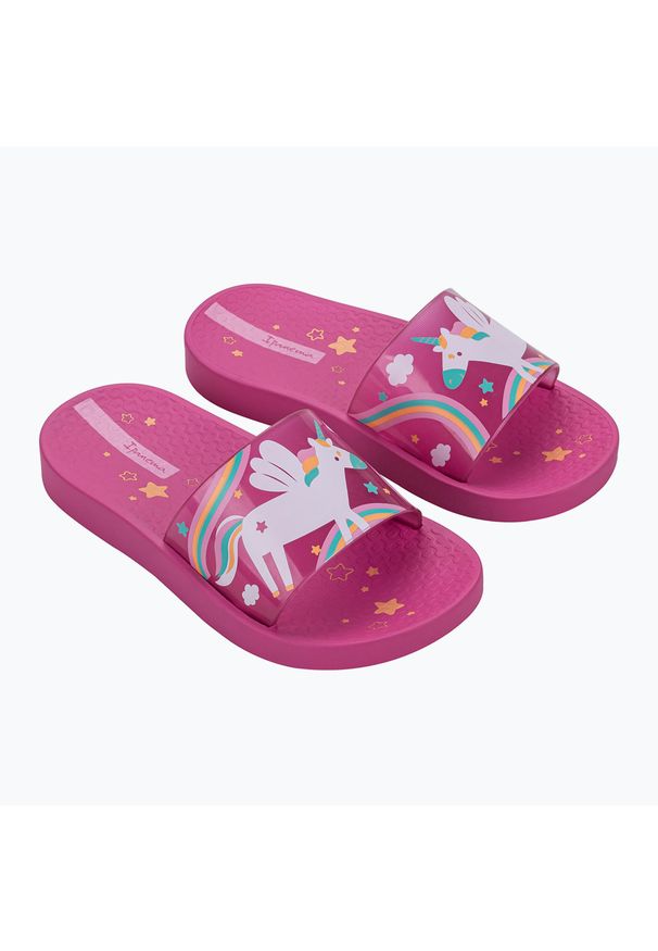 Klapki dziecięce Ipanema Urban VI Slide Kids. Kolor: różowy
