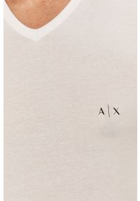 Armani Exchange - T-shirt (2-pack) 956004.CC282.NOS. Okazja: na co dzień. Kolor: czarny. Materiał: dzianina. Wzór: gładki. Styl: casual #6