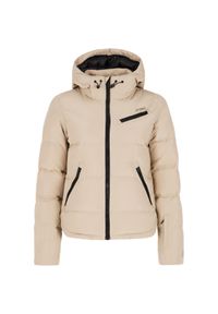 Damska kurtka puchowa Protest Lucid. Kolor: beżowy. Materiał: puch. Sezon: zima. Sport: narciarstwo #1