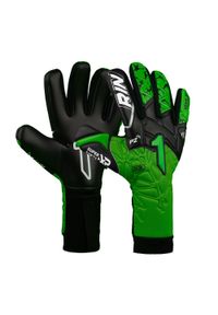 RINAT - Dziecięce rękawice bramkarskie Rinat Dominius Prime. Kolor: zielony. Sport: piłka nożna #1