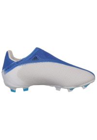 Adidas - Buty piłkarskie adidas X Speedflow.3 Ll Fg Jr GW7498 wielokolorowe niebieskie. Kolor: wielokolorowy. Materiał: syntetyk, guma. Sport: piłka nożna #3