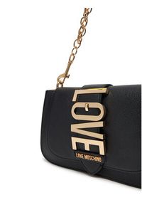 Love Moschino - LOVE MOSCHINO Torebka JC4224PP0MKC0000 Czarny. Kolor: czarny. Materiał: skórzane #5
