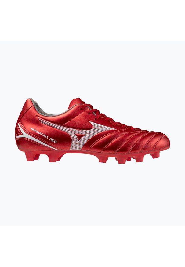 Buty piłkarskie Mizuno Monarcida Neo III Select Md morelia 40th. Kolor: czerwony, wielokolorowy, biały. Sport: piłka nożna