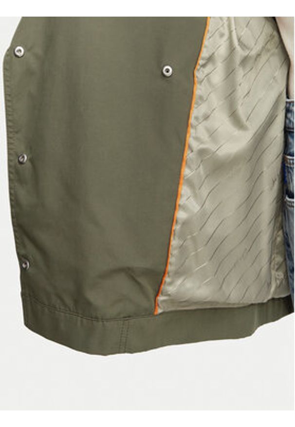 BOSS Trencz C_Calisetta 50563248 Zielony ciemny Regular Fit. Kolor: zielony. Materiał: syntetyk