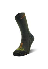 TEKO - Skarpety sportowe z wełny Merino Teko ecoHIKE Medium Full Cushion Hiking 3.0. Kolor: zielony. Materiał: wełna. Sport: turystyka piesza
