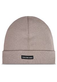 Calvin Klein Czapka Inst Patch K50K512142 Szary. Kolor: szary. Materiał: materiał, bawełna