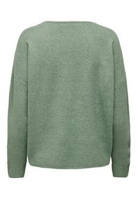 only - ONLY Sweter 15224360 Zielony Regular Fit. Kolor: zielony. Materiał: syntetyk