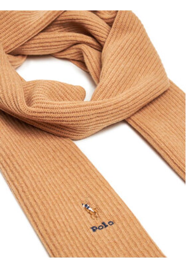 Polo Ralph Lauren Zestaw Szalik i Czapka 455981430002 Brązowy. Kolor: brązowy. Materiał: wełna