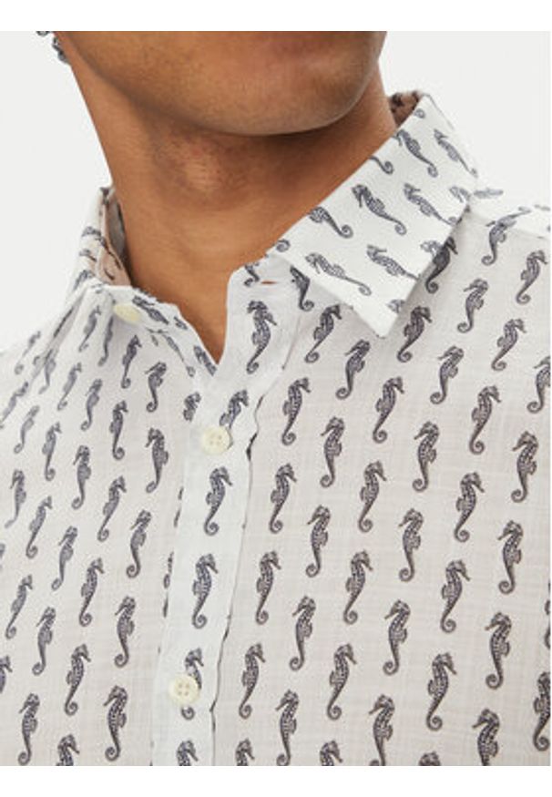 JOOP! Jeans Koszula 15 JJSH-138Hanson 30045983 Beżowy Modern Fit. Kolor: beżowy. Materiał: bawełna