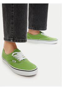 Vans Tenisówki Authentic VN000D7YFPB1 Zielony. Kolor: zielony. Materiał: materiał #2