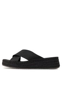 Calvin Klein Jeans Espadryle Sporty Wedge Rope Sandal Mr YW0YW01364 Czarny. Kolor: czarny. Styl: sportowy #5