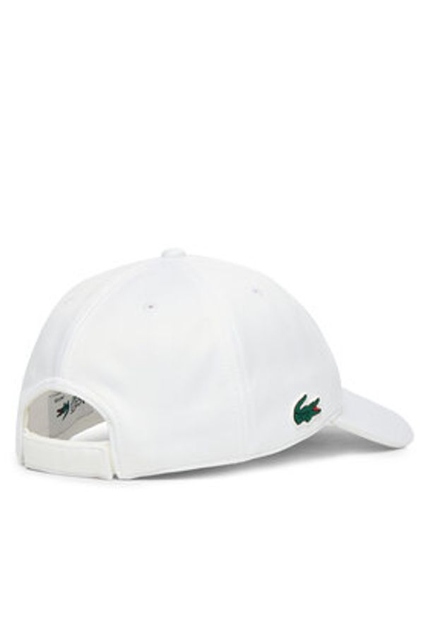 Lacoste Czapka z daszkiem RK0229 Biały. Kolor: biały. Materiał: poliester