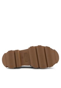 Badura Loafersy SOPHIA-01 Brązowy. Kolor: brązowy. Materiał: zamsz, skóra