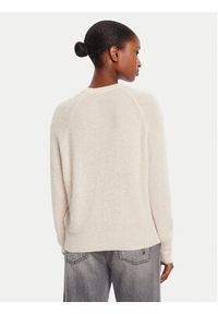Marella Sweter Digione 2523366414 Écru Regular Fit. Materiał: wełna #4