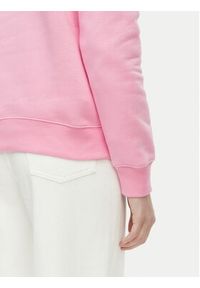 Tommy Jeans Bluza Flag DW0DW19959 Różowy jasny Regular Fit. Kolor: różowy. Materiał: bawełna #4