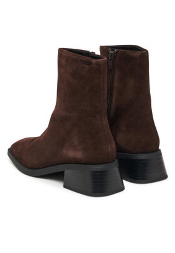 Vagabond Shoemakers Botki Blanca 5217-240-31 Brązowy. Kolor: brązowy. Materiał: skóra, zamsz