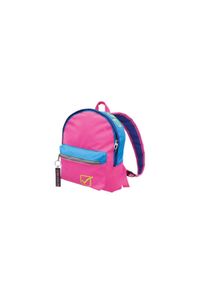 Plecak Givova Fuchsia-Turquoise: Zrównoważony i Przestronny Projekt. Kolor: różowy, niebieski, wielokolorowy. Styl: sportowy, elegancki