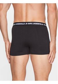 Karl Lagerfeld - KARL LAGERFELD Komplet 7 par bokserek Logo 220M2125 Czarny. Kolor: czarny. Materiał: bawełna #4