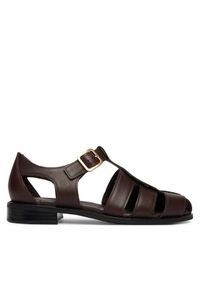 Clarks Sandały Hana Sun 26185911 Brązowy. Kolor: brązowy. Materiał: skóra #1