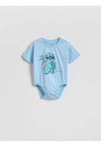 Reserved - Body Lilo i Stitch - niebieski. Kolor: niebieski. Materiał: bawełna, dzianina #1