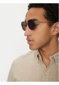 Polo Ralph Lauren Okulary przeciwsłoneczne 0PH3157 56 947773 Złoty. Kolor: złoty #5