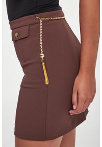 Elisabetta Franchi - Spódnica mini z krepy ELISABETTA FRANCHI #4