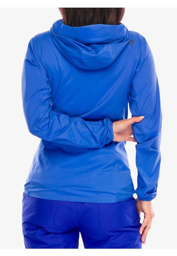 Kurtka softshell damska Black Diamond Alpine Start Hoody. Kolor: niebieski. Materiał: softshell