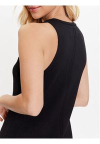 Calvin Klein Jeans Sukienka dzianinowa J20J221398 Czarny Regular Fit. Kolor: czarny. Materiał: bawełna, dzianina, syntetyk #4