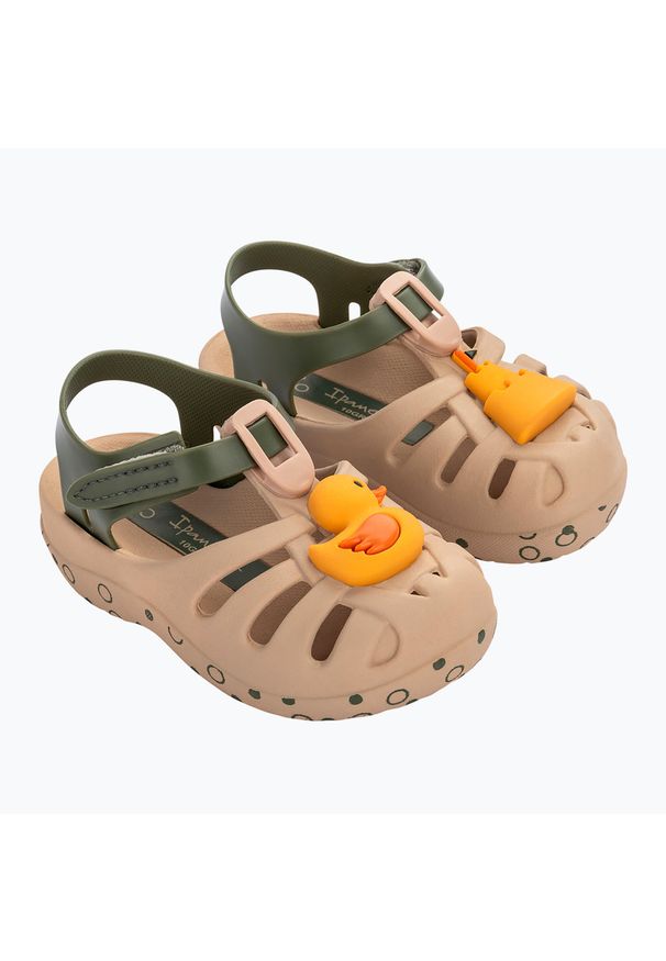 Sandały dziecięce Ipanema Summer XV Baby. Kolor: beżowy. Styl: sportowy