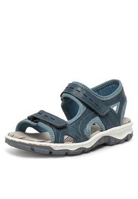 Rieker Sandały CEO-68866-12 Niebieski. Kolor: niebieski. Materiał: materiał #7