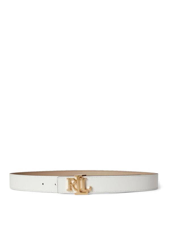 Lauren Ralph Lauren - LAUREN RALPH LAUREN Pasek Damski 412908984008 Brązowy. Kolor: brązowy. Materiał: skóra