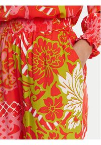 Gaudi Bluzka 511BD45023 Kolorowy Regular Fit. Materiał: wiskoza. Wzór: kolorowy #3