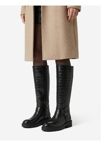 MEXX Kozaki CEO-MI001804743W-01 Czarny. Kolor: czarny. Materiał: materiał #3