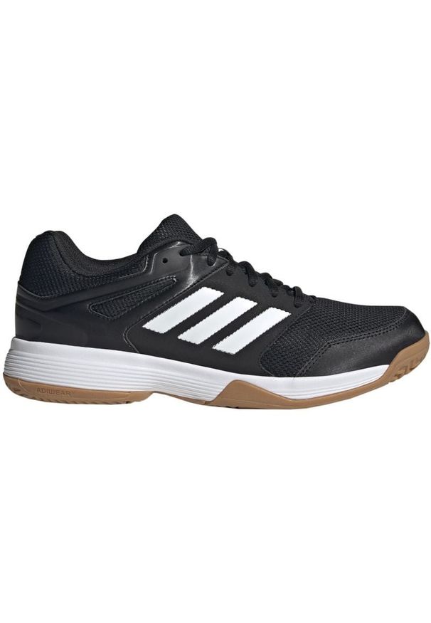 Adidas - Buty adidas Speedcourt M ID9499 czarne. Zapięcie: sznurówki. Kolor: czarny. Materiał: syntetyk, guma. Szerokość cholewki: normalna. Sport: siatkówka