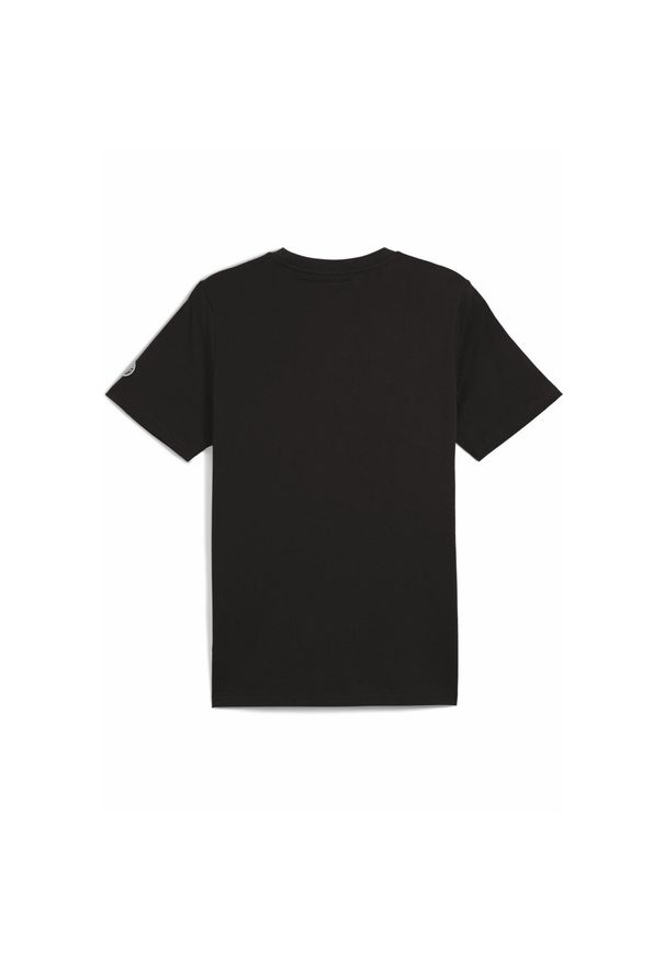 Puma - Męska koszulka Manchester City KING z logo PUMA Black. Kolor: czarny. Sport: piłka nożna