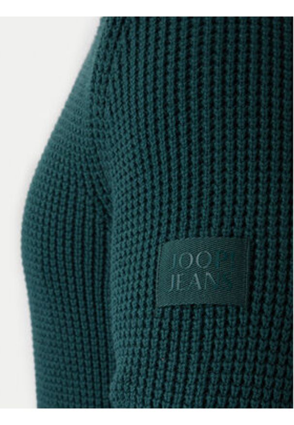 JOOP! Jeans Sweter Harono 30047662 Zielony Modern Fit. Kolor: zielony. Materiał: bawełna
