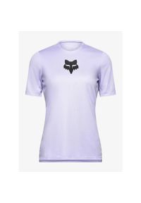 FOX - Koszulka damska Fox Ranger SS Jersey Fox Head. Kolor: fioletowy. Materiał: jersey