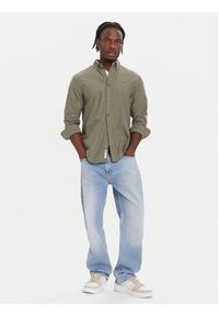 Tommy Jeans Koszula DM0DM21298 Zielony Regular Fit. Kolor: zielony. Materiał: bawełna #4