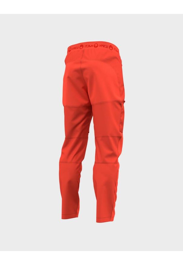 Spodnie trekkingowe męskie Halti Pallas X-Stretch Lite. Kolor: pomarańczowy
