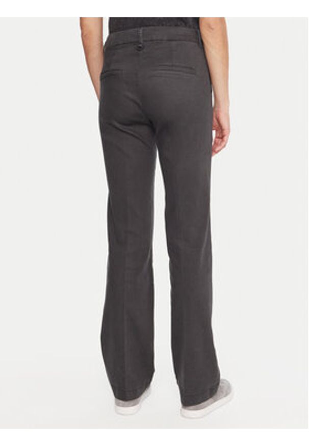 Marella Chinosy Rovo 2523136055 Szary Slim Fit. Kolor: szary. Materiał: bawełna