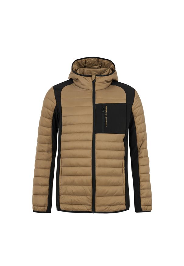Kurtka puchowa Protest Letton Outerwear. Kolor: brązowy, wielokolorowy, beżowy. Materiał: puch. Sezon: zima. Sport: narciarstwo