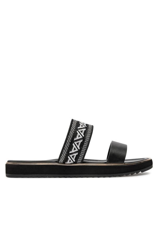 Aldo Klapki Alonya 13744851 Czarny. Kolor: czarny. Materiał: materiał